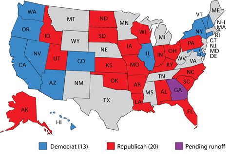 2022 midterm election predictions map.
